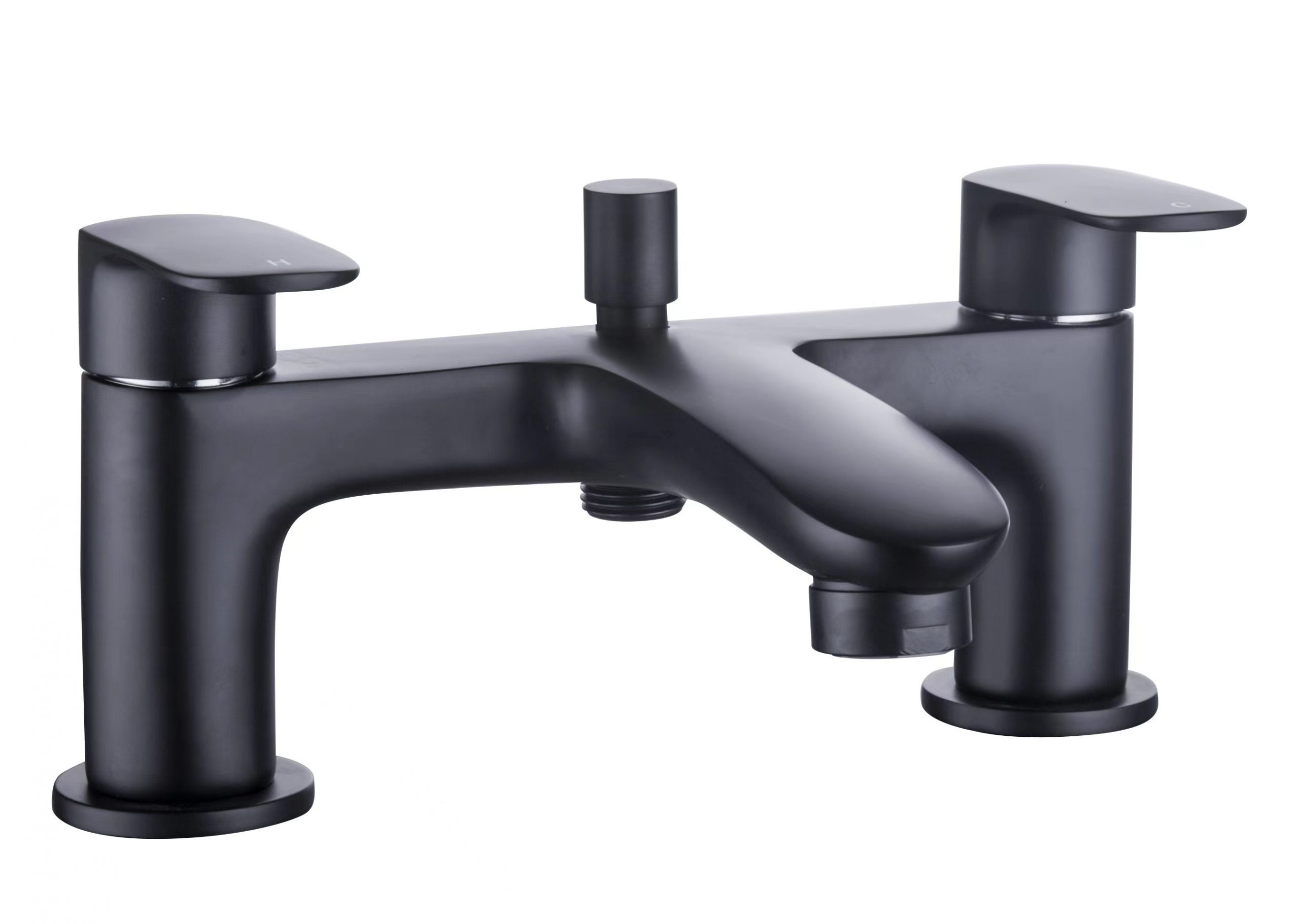 Huron Bath Shower Mixer Black