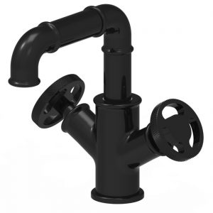 Natron Mono Basin Mixer Black